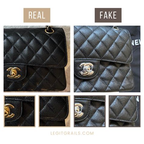 chanel classic authentic vs fake|chanel bag authenticity.